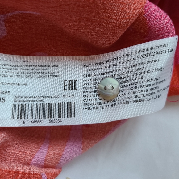 NWT- 100% viscose, Mango size xs top 🧡 - Picture 10 of 10